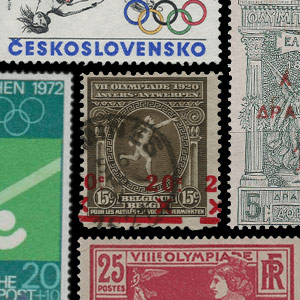 Tema della collezione - Francobolli - Giochi Olimpici